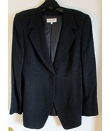 Women Giorgio Armani Black One-Button Jersey Jacket and Belt Accessory S... - $13,665.61 MXN