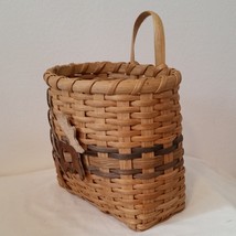 Woven Wall Basket, Woodland Motif - £17.20 GBP