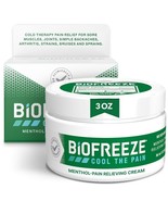 Biofreeze Pain Relief Cream, Knee &amp; Lower Back, Arthritis, Sore Muscle R... - $11.87