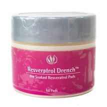 Resveratrol Drench 60 Pre-Soaked Pads New &amp; Sealed - £15.96 GBP