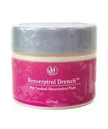 Resveratrol Drench 60 Pre-Soaked Pads New &amp; Sealed - £15.96 GBP