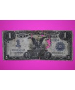 1899 $1 One Dollar Black Eagle Silver Certificate FR 230 Guaranteed Auth... - $69.99