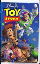 Toy Story VINTAGE VHS Cassette Disney Clamshell Tim Allen Tom Hanks - £11.62 GBP