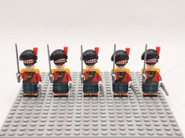 New 5Pcs Officers Of The Highland Infantry The Napoleonic Wars Minifigures USA S - $37.97