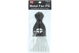 Afro Fan Pick w/Black Fist - Metal African American Hair Comb (Large) - $10.85 CAD+