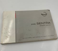 2008 Nissan Sentra Owners Manual Handbook OEM G03B34016 - £11.60 GBP