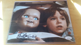 Child&#39;s Play Chucky Good Guy Doll Edan Gross signed 8x10 Photo JSA COA - £39.95 GBP