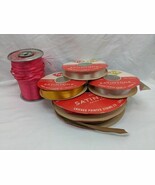Lot Of (6) Tie Tie Satintone Ribbon And Ribbon Tie - €23,21 EUR