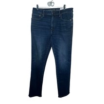 American Eagle Mens 6038450 Airflex Slim Leg Jeans, Classic Blue 33 X 32... - $40.61