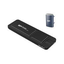 Silicon Power PX10 1TB Potable SSD Gen 2X2 / Type-C w/ USB Dongle (Black... - €147,33 EUR