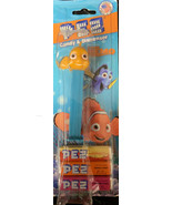 Finding Dory NEMO PEZ DISPENSER Disney Pixar  Candy Orange Raspberry Cherry - $129.43 MXN