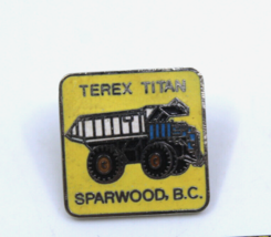 Terex Titan Sparwood BC British Columbia Canada Truck Collectible Pin Pi... - £10.20 GBP