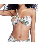 Shade Shore One Shoulder Tropical Bandeau Bikini Swim Top Size XL Botani... - €12,83 EUR