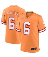 Baker Mayfield #6 Bucs Men&#39;s Throw Back Orange Alternative Replica Jersey - $82.27 CAD
