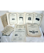 Lot 50+ RCA Victor Radio Schematics Service Data ~ Radiolas etc 1920&#39;s t... - £169.88 GBP