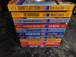 Harlequin Heart of the West Series lot of 10 Assorted Authors Paperbacks - £9.58 GBP