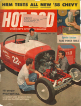 Hot Rod - December 1957 - 1958 Chevrolet, Ford Model A, 1934 Chevrolet &amp; More... - £2.39 GBP