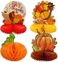 Fall Thanksgiving Harvest Table Centerpieces 10 inch, Select Type - £2.38 GBP