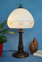 Pièce Unique Art Nouveau Shabby Chic Lampe de Table Bureau - $207.04