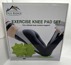 Dux Ridge Green Exercise Knee Pad Set NEW in Box - $14.84