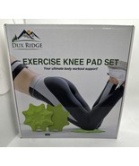 Dux Ridge Green Exercise Knee Pad Set NEW in Box - £11.67 GBP