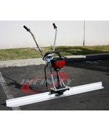 Gas Power Concrete Surface Finishing Screed Tamper Machine w/10ft Leveli... - $1,044.79