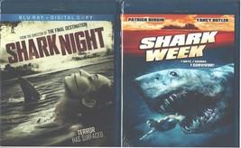 Shark Double Movie: Night + Week - Great Shark Horror - New 2 Blu Ray-
show o... - £13.74 GBP