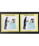 Edward Gorey Coasters Bustopher Jones Cat 16 Coasters Pomegranate New in Package - $27.99