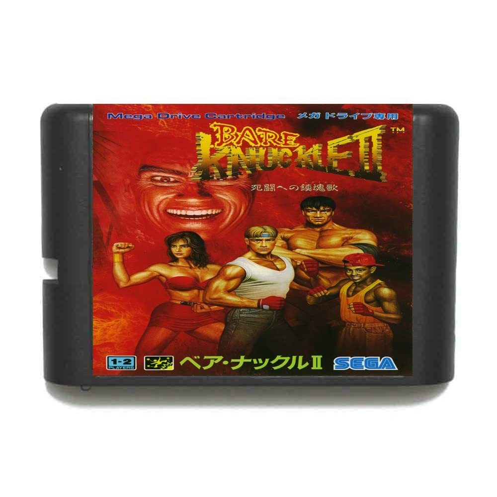 Samrad Bare Knuckle II 16 bit MD Game Card For Sega Mega Drive For Genes... - $17.81