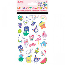 Hello Kitty and Friends Sanrio Tropical Summer Sticker Sheet Multi-Color - £7.84 GBP