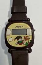 ABBA (Music Group) Brown Color Kids Digital Wristwatch for collectors - $18.57