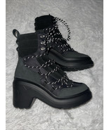 Hunter Discoverer Mid Lace-UP Heel Boot Boot sz 10 US New - $158.30 CAD