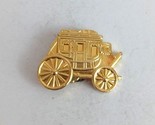 Vintage Carriage Gold Tone Lapel Hat Pin - $8.25