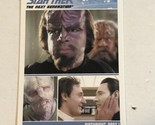 Star Trek The Next Generation Trading Card #141 Brent Spinner Michael Dorn - $1.97