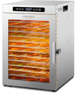 Commercial Food-Dehydrator Machine 14 Trays, 1200W Fruit Dehydrator,11.9... - €810,41 EUR