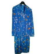 Suit + Overcoat Woman Summer Silk Blend Fantasy oversize 47 Corilady 2 P... - £162.28 GBP