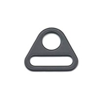 Fujiyuan 10 Pcs 25mm 1&quot; Metal Adjuster Triangle Buckle Swivel Clip Ring Bag Belt - £4.86 GBP