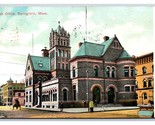 Post Office Building Springfield MA Massachusetts 1913 DB Postcard U13 - £2.32 GBP