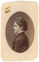 CIRCA 1800&#39;S CDV Profile of Stunningly Beautiful Woman.  Denison Albany, NY - £9.73 GBP