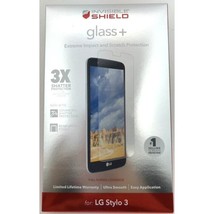 ZAGG InvisibleShield Glass+ Screen Protector for LG Stylo 3 - £15.87 GBP