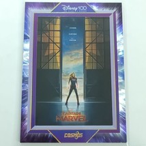 Captain Marvel Higher Kakawow Cosmos Disney  100 All Star Movie Poster  117/288 - £38.80 GBP