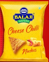 5x Balaji Wafers Nachos Cheese Chilli 45 gram 1.58oz pack India Vegetari... - $11.99