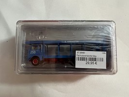 BREKINA 58480 Fiat 640 Truck Transporter Blue &#39;Strasser&#39; Ho 1:87  - £39.30 GBP