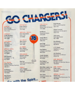 1981 Union 76 Oil San Diego Chargers Advertisement Vintage NFL Football ... - $42.12 CAD