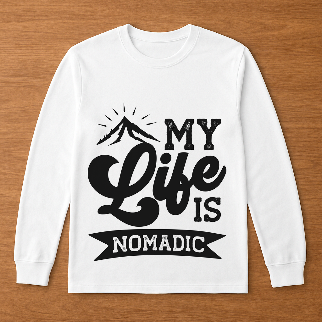 My Life is Nomadic Womens Crewneck Sweater - $29.99