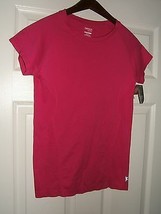 Danskin Now Ladies Sz Medium Pink Active Dri-More Fitted Shirt (Nwt) - £7.87 GBP