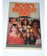 Rock&#39;s Biggest Ten Paperback Book Vintage 1979 David Dachs Olivia Newton... - $20.54 CAD