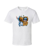 Stitch And Baby Groot funny movie cartoon logo T-Shirt tee Unisex - €18,90 EUR+