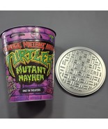 Teenage Mutant Ninja Turtles Mutant Mayhem Embossed Popcorn Bucket Tin L... - £14.15 GBP