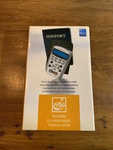 Brookstone Passport Talking 12- Language Translator - £51.42 GBP